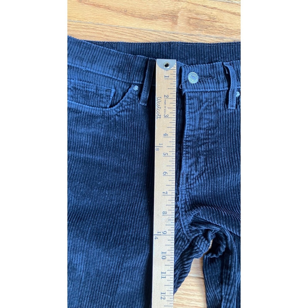 Levis Corduroy Bootcut Pants Black Size 30x28 Western Cowgirl - Picture 6 of 8